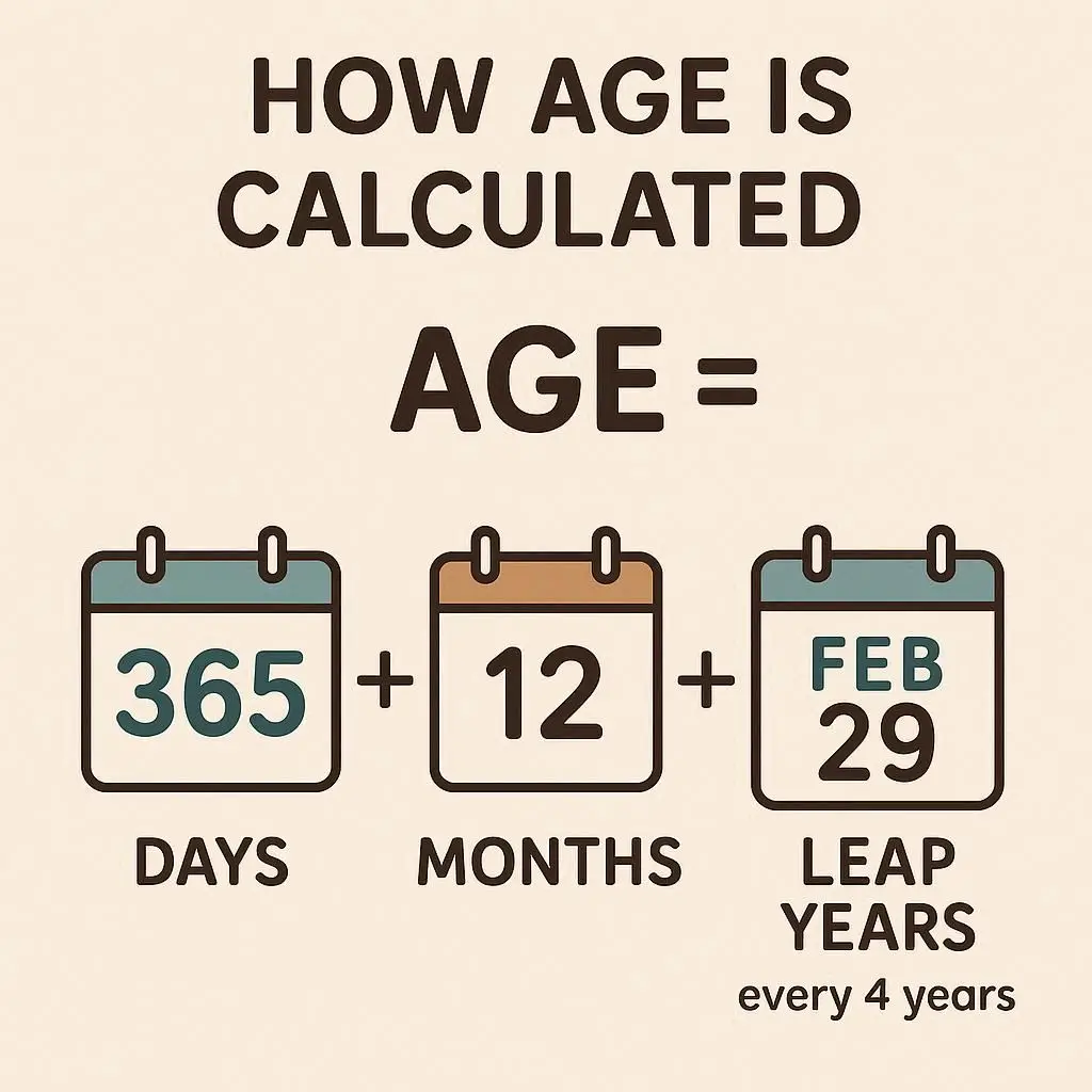 How Age is Calculated: Days, Months, and Leap Years Explained