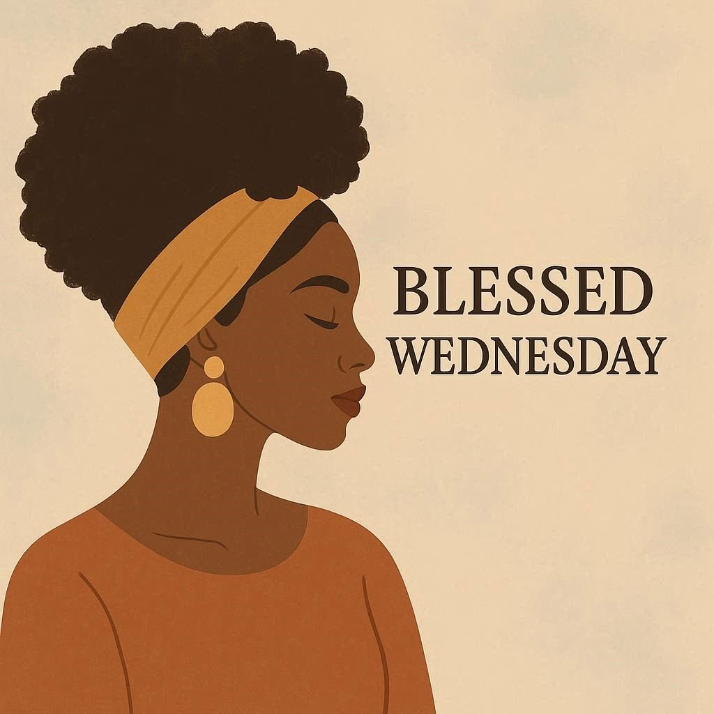 Beautiful African American Wednesday Blessings Captions for Social Media