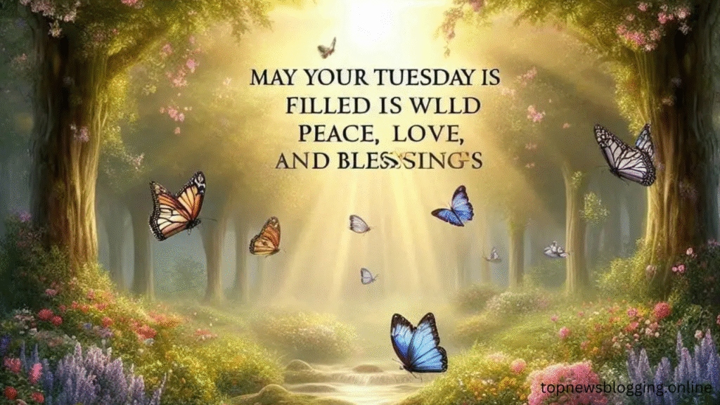 God’s presence makes every Tuesday meaningful and bright.