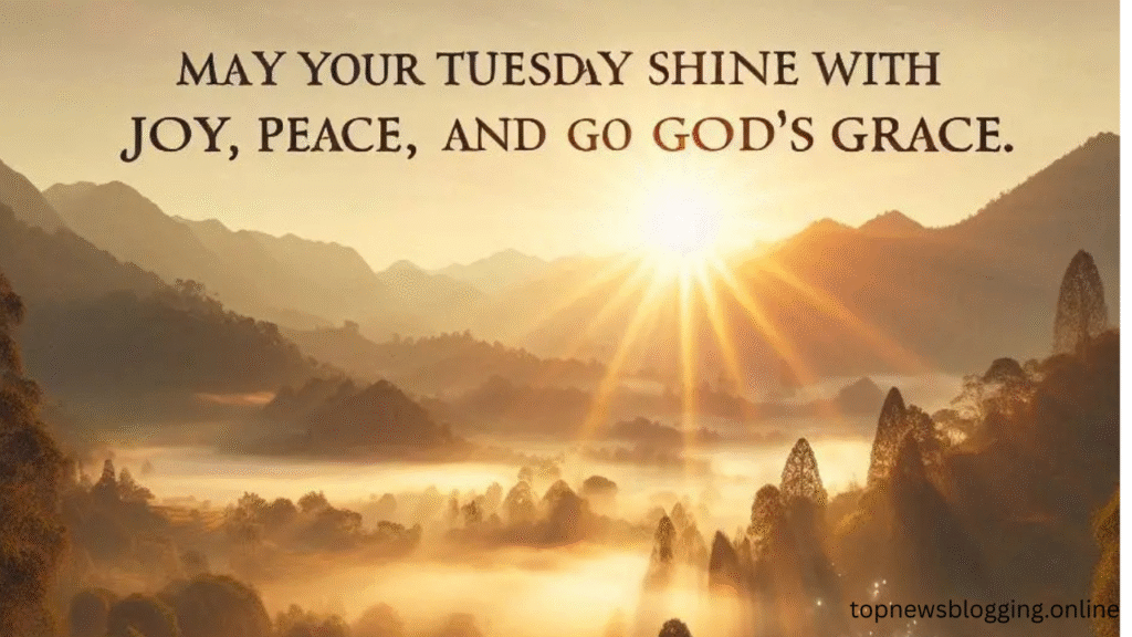 Let this Tuesday be a reminder of grace and encouragement.