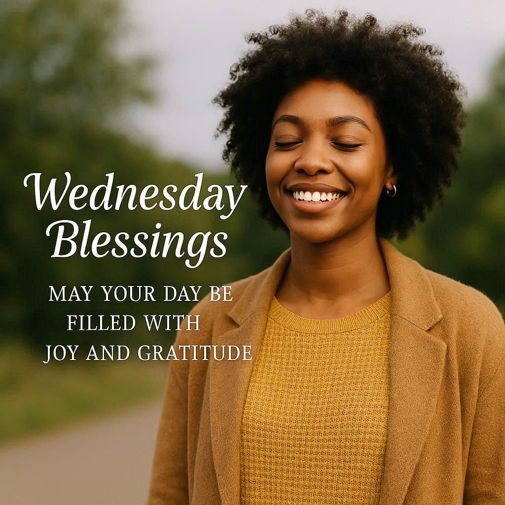 Beautiful African American Wednesday Blessings Captions for Social Media